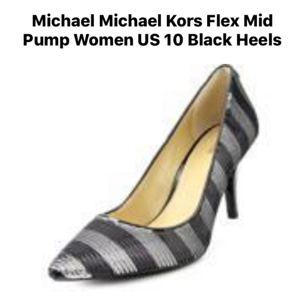 🎉NEW🎉 SEQUIN MK PUMPS
